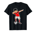 Dabbing Soccer Egypt Jersey Egyptian T-Shirt - Trendy Graphic for Adults - T-Shirt, Sweatshirt, Hoodie