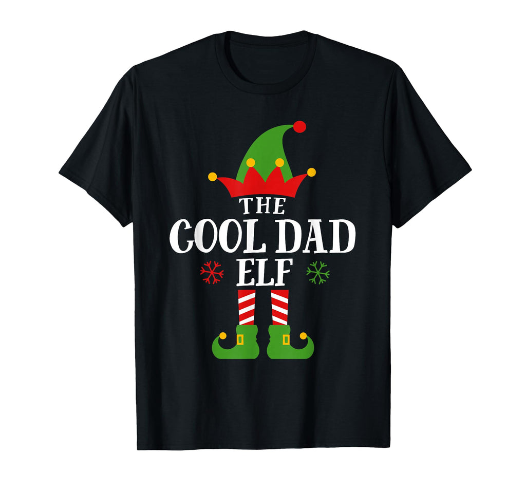 Dad Elf Funny Matching Family Pajama T-Shirt - Trendy Graphic Men Women - T-Shirt, Sweatshirt, Hoodie