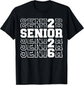 Class of 2026 Senior Back to School Graduation - Adult & Kids T-Shirts, Sweatshirts & Hoodies apparel design preview 1