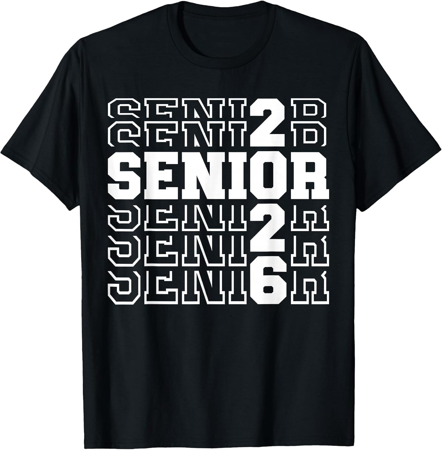 Class of 2026 Senior Back to School Graduation - Adult & Kids T-Shirts, Sweatshirts & Hoodies apparel design preview 1