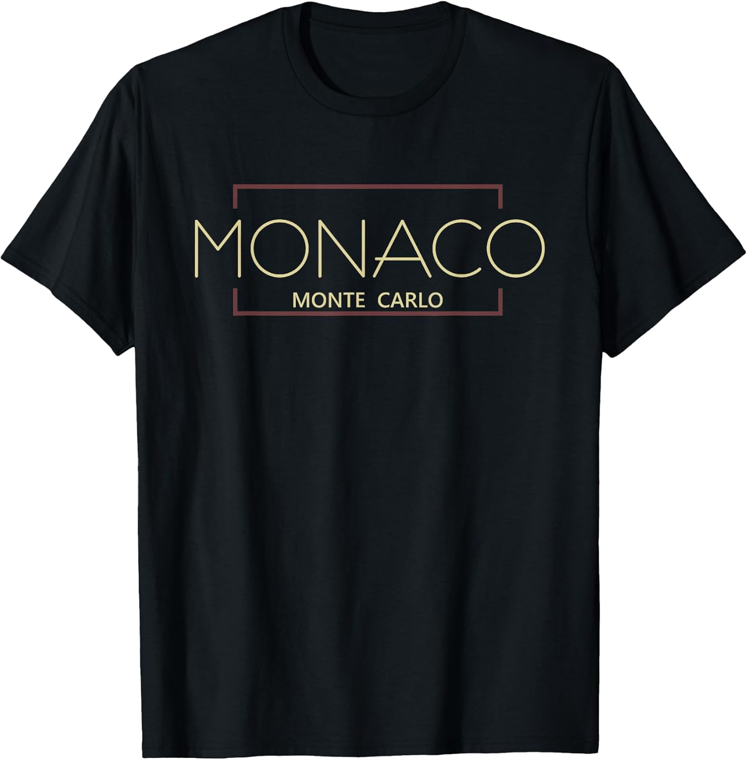 Monaco Monte Carlo Minimalist Modern Unisex-Adults - Adult & Kids T-Shirts, Sweatshirts & Hoodies apparel design preview 1