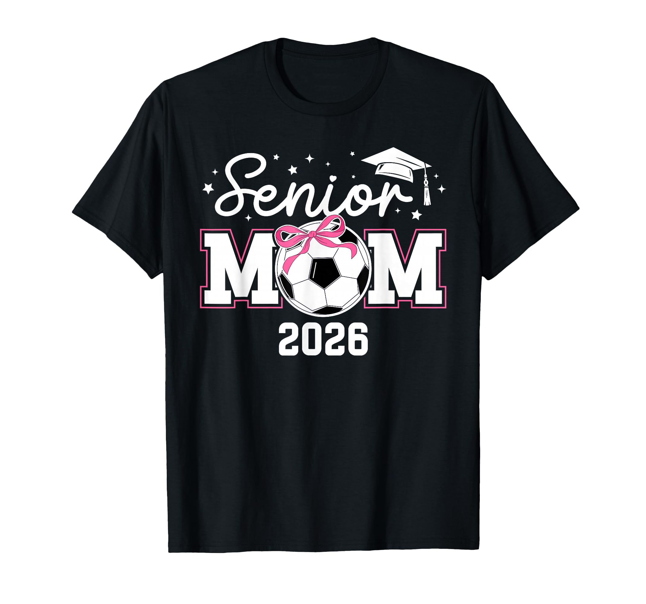 Soccer Senior Mom Senior Soccer Player Mom T-Shirt - Graphic Print Unisex - T-Shirt, Sweatshirt, Hoodie