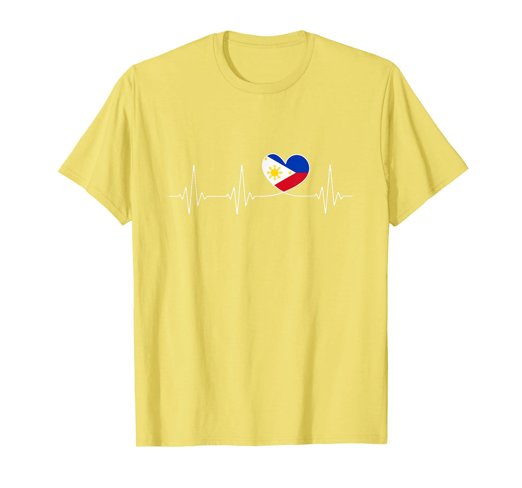 Philippines Love Filipino Flag Heart T-Shirt - Casual Everyday Wear Unisex - T-Shirt, Sweatshirt, Hoodie