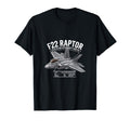 F 22 Raptor Fighter Jet Military T-Shirt - Casual Everyday Wear for Adults - T-Shirt, Sweatshirt, Hoodie