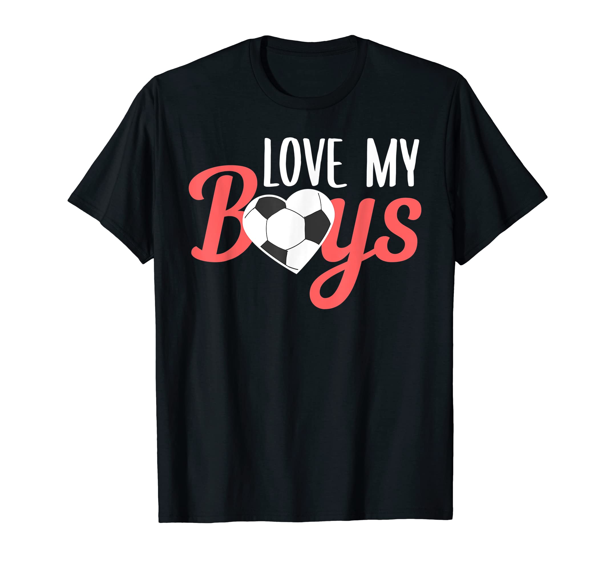 Family Soccer Football Love My Mom T-Shirt - Aesthetic Graphic Unisex - T-Shirt, Sweatshirt, Hoodie