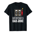 Mens Zero 00 Days Without Dad Joke T-Shirt - Graphic Print for Adults - T-Shirt, Sweatshirt, Hoodie
