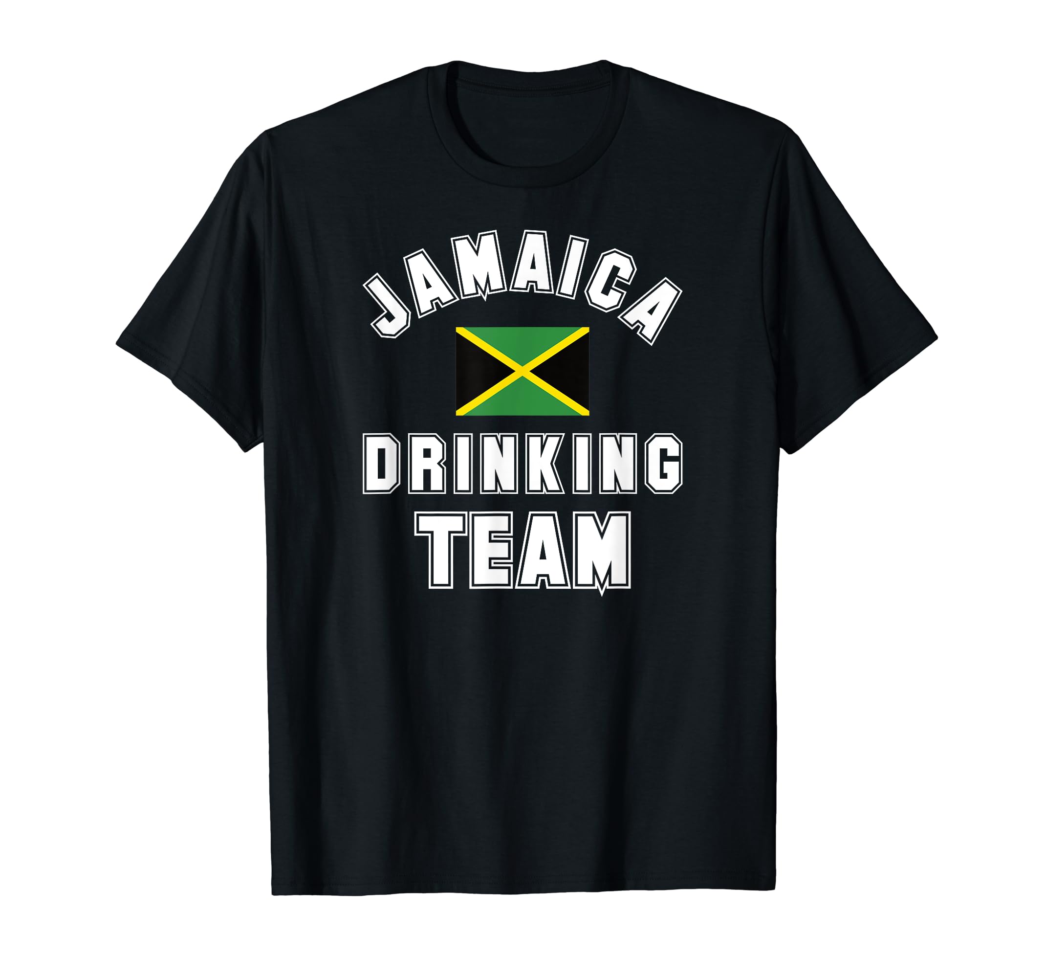Jamaica Drinking Team College Frat T-Shirt - Minimalist Print Men Women - T-Shirt, Sweatshirt, Hoodie