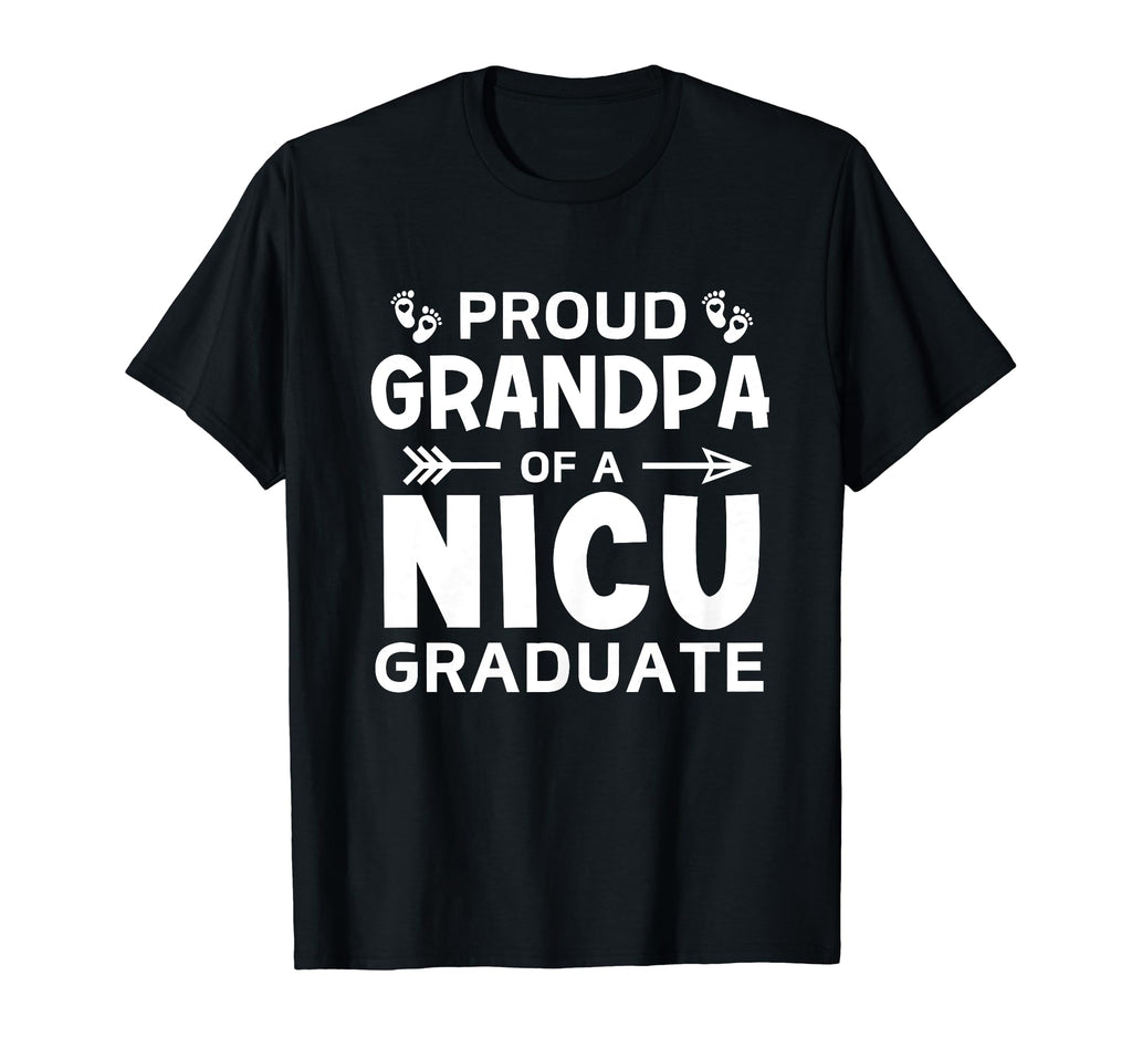 Proud Grandpa Nicu Graduate Micro T-Shirt - Minimalist Print Men Women - T-Shirt, Sweatshirt, Hoodie