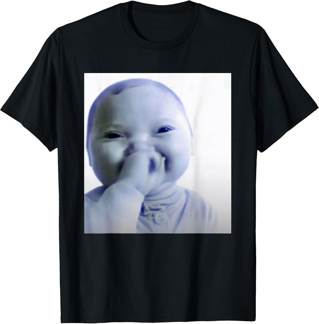 Ai Baby Meme Funny Laughing Brainrot - Adult & Kids T-Shirts, Sweatshirts & Hoodies apparel design preview 1