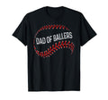 Dad Ballers Dad Baseball And Softball T-Shirt - Aesthetic Graphic Unisex - T-Shirt, Sweatshirt, Hoodie