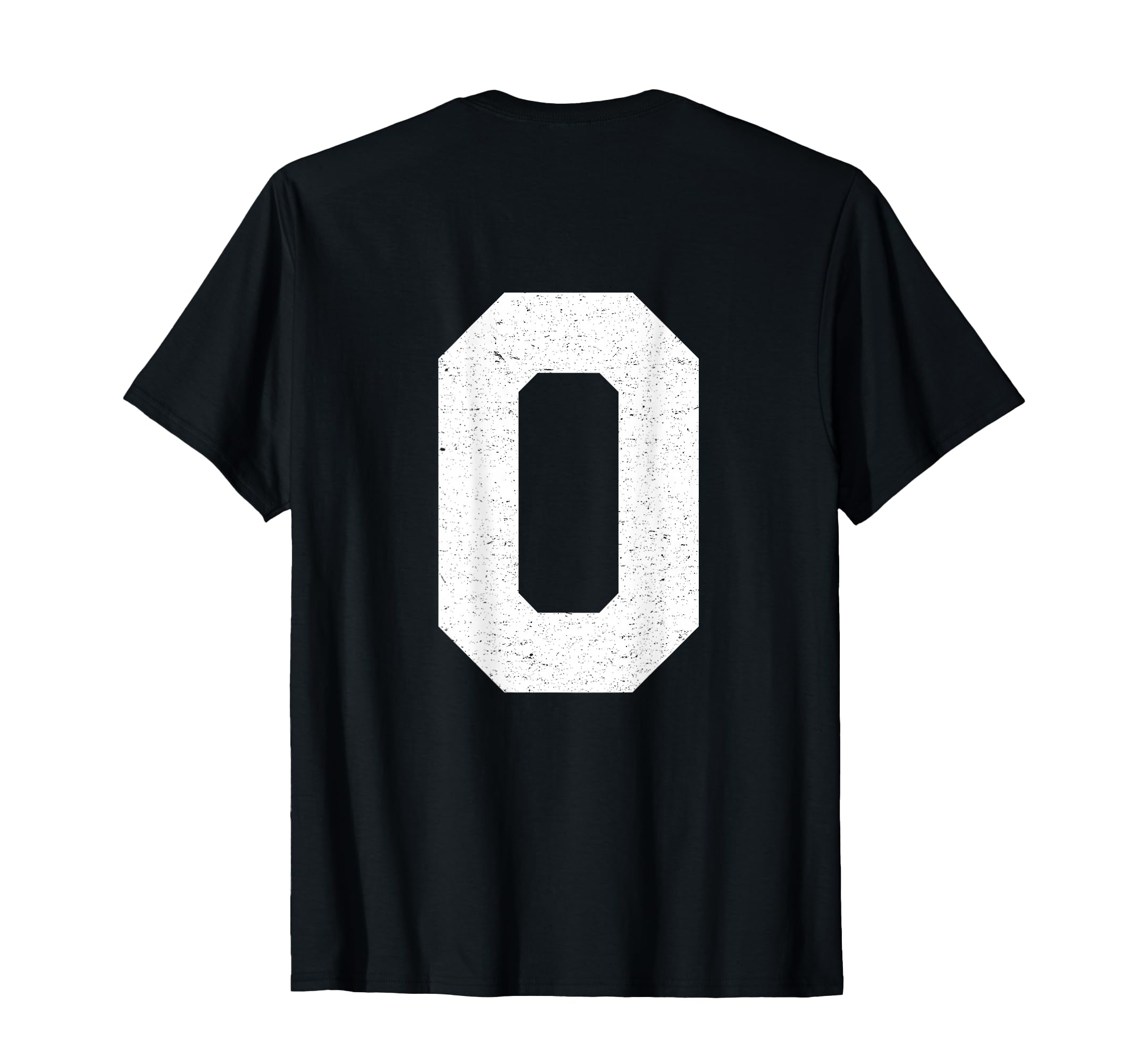 0 Jersey Uniform Varsity Sports Number T-Shirt - Unique Graphic Unisex - T-Shirt, Sweatshirt, Hoodie