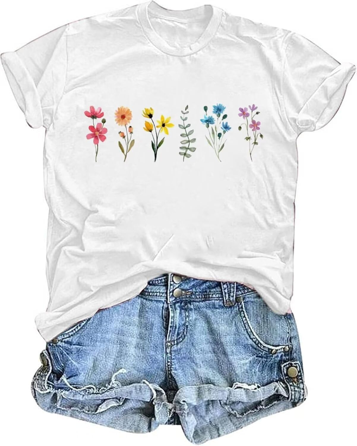 Vintage Flowers Women Wildflower Graphic Boho Floral - Adult & Kids T-Shirts, Sweatshirts & Hoodies apparel design preview 1
