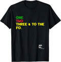 Old School Rap Hip HOP Merch One Two Three Quote 90's - Adult & Kids T-Shirts, Sweatshirts & Hoodies apparel design preview 1