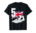 5 Soccer Birthday Gift Soccer Fan Sports T-Shirt - Unique Graphic Unisex - T-Shirt, Sweatshirt, Hoodie