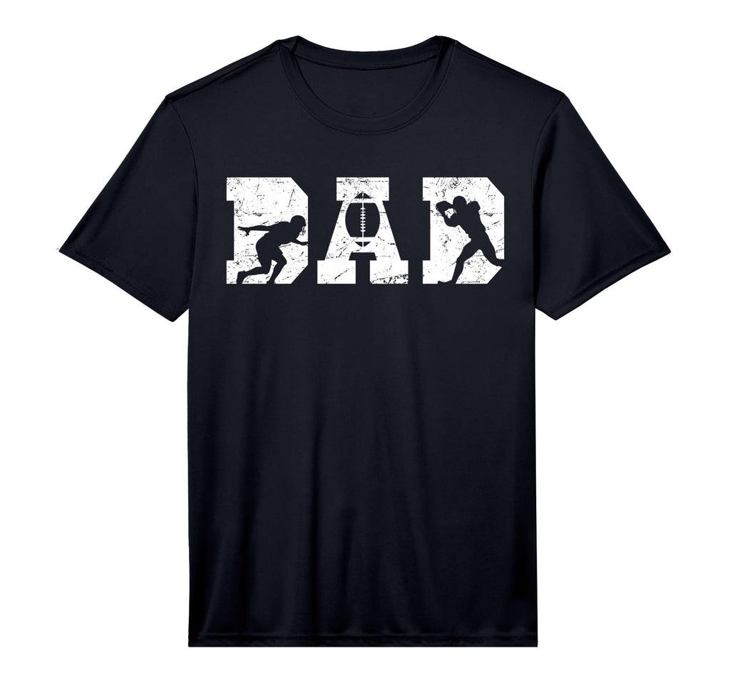 Mens Dad Proud Football Dad Football T-Shirt - Novelty Apparel for Adults - T-Shirt, Sweatshirt, Hoodie