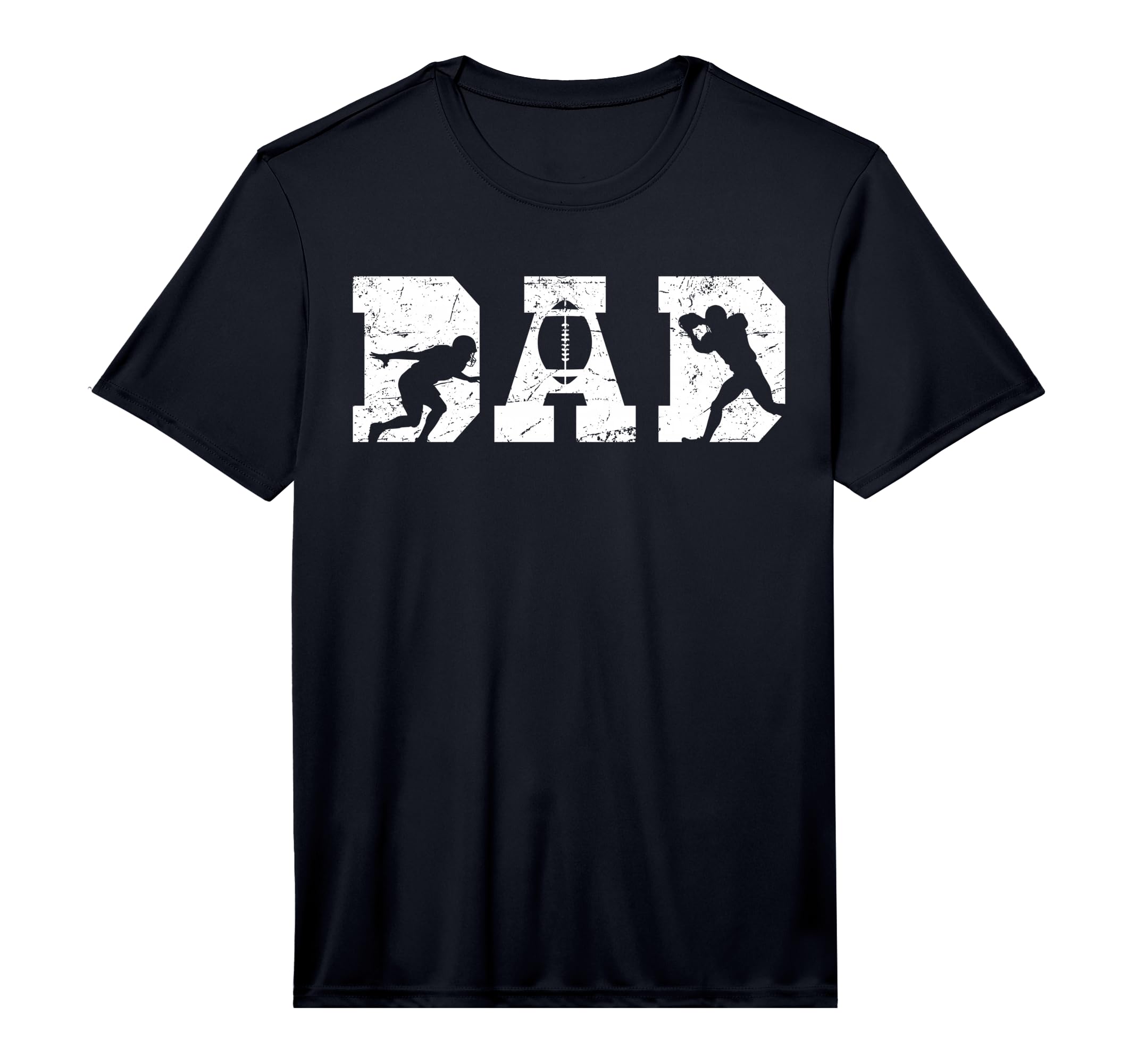 Mens Dad Proud Football Dad Football T-Shirt - Novelty Apparel for Adults - T-Shirt, Sweatshirt, Hoodie