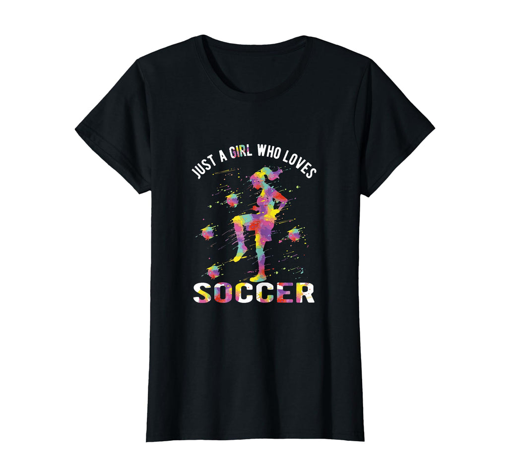 Just Who Loves Soccer T-Shirt - Minimalist Print Unisex - T-Shirt, Sweatshirt, Hoodie