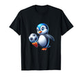 Penguin Bird Soccer Ball Champion Fan T-Shirt - Unique Graphic Unisex - T-Shirt, Sweatshirt, Hoodie