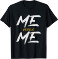Me vs Hustle Motivation Grow Get Stronger, - Adult & Kids T-Shirts, Sweatshirts & Hoodies apparel design preview 1