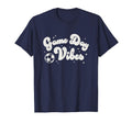 Trendy Soccer Game Day Vibes Big Chest T-Shirt - Unique Graphic Men Women - T-Shirt, Sweatshirt, Hoodie