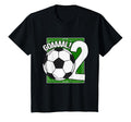 Goaaal 2Nd Birthday 2 Year Old Soccer T-Shirt - Aesthetic Graphic Unisex - T-Shirt, Sweatshirt, Hoodie