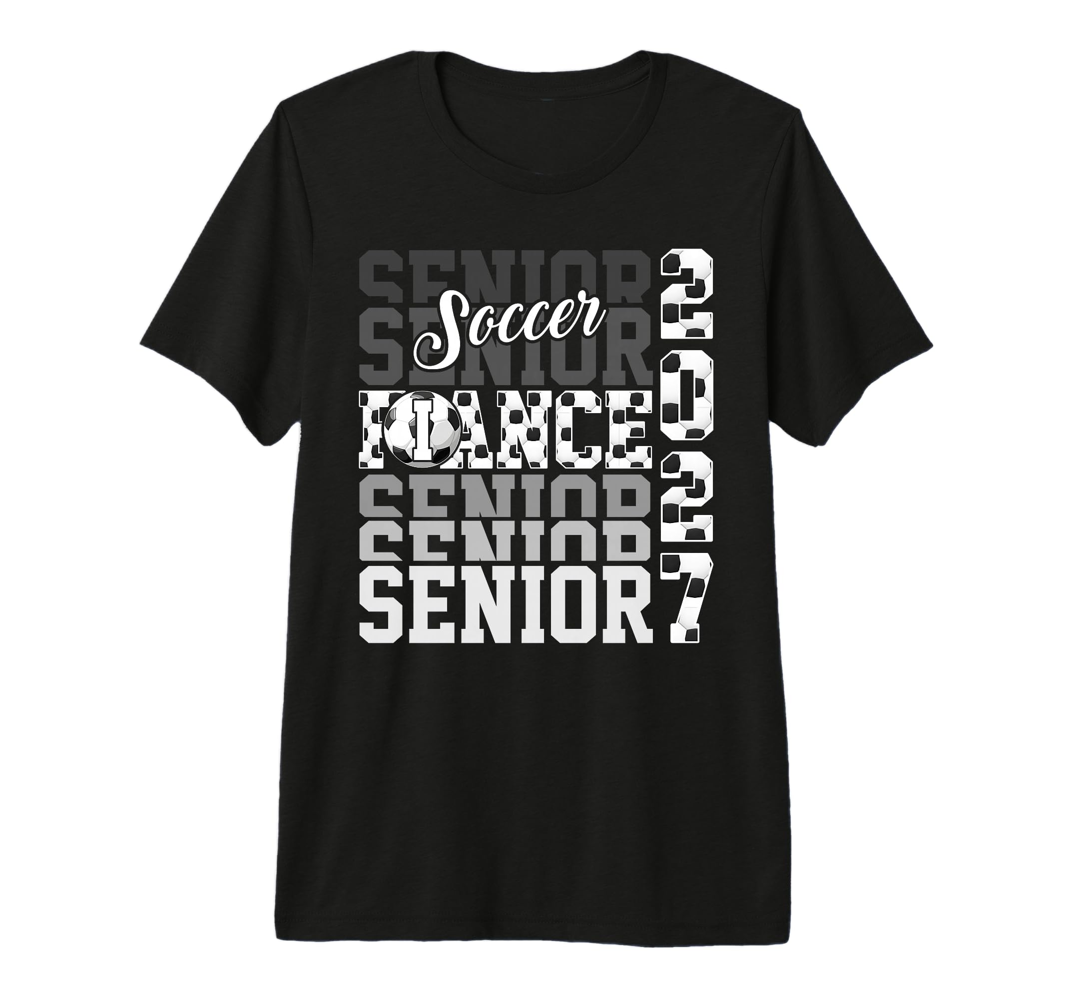 Senior 2027 Soccer Fiance Proud T-Shirt - Fun Novelty Design Men Women - T-Shirt, Sweatshirt, Hoodie