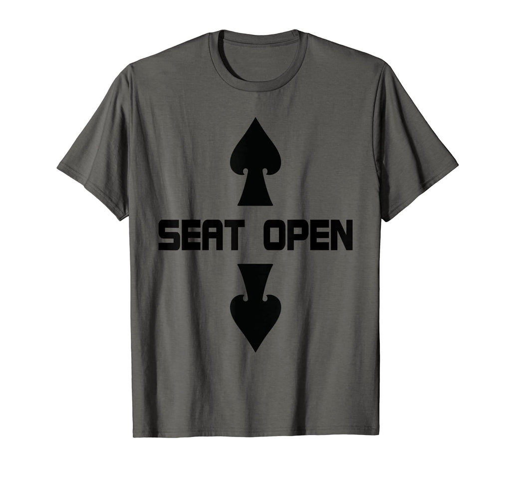 Mens Seat Open Two Seater Funny Dad T-Shirt - Aesthetic Graphic for Adults - T-Shirt, Sweatshirt, Hoodie