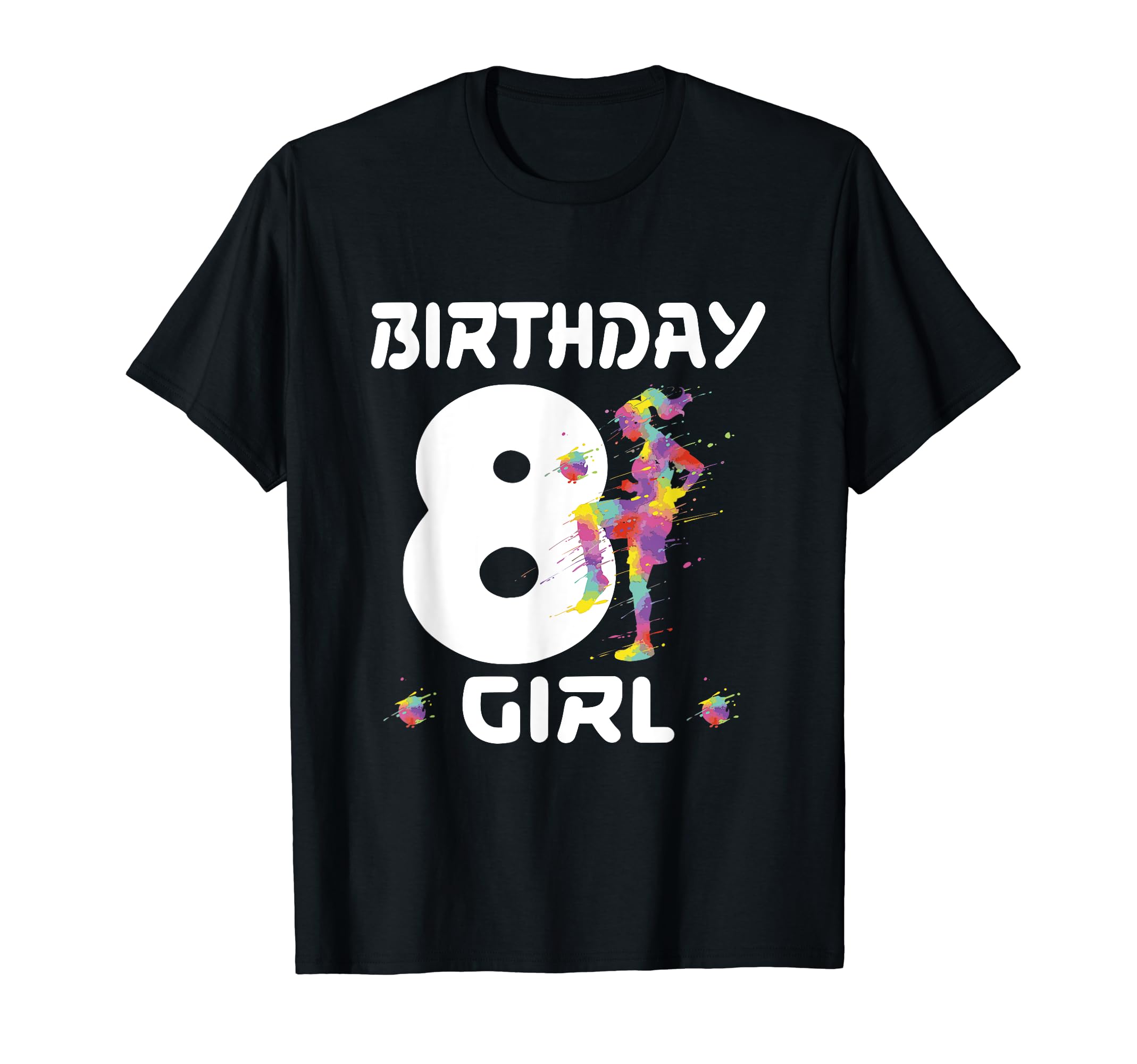 8Th Birthday Soccer Eight 8 Year Old T-Shirt - Minimalist Print for Adults - T-Shirt, Sweatshirt, Hoodie