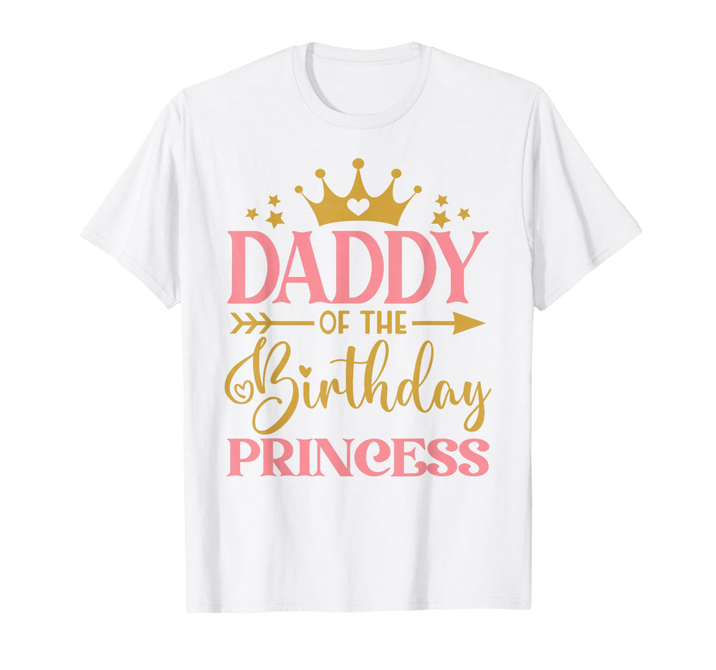Daddy Birthday 1St Birthday Princess T-Shirt - Aesthetic Graphic for Adults - T-Shirt, Sweatshirt, Hoodie