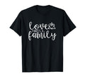 Adoption Gift Love Makes Family Symbol Mom T-Shirt - Trendy Graphic Unisex - T-Shirt, Sweatshirt, Hoodie
