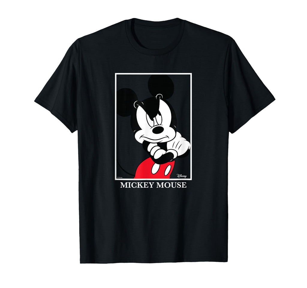 Mickey Mouse Angry Face T-Shirt - Fun Novelty Design Men Women - T-Shirt, Sweatshirt, Hoodie