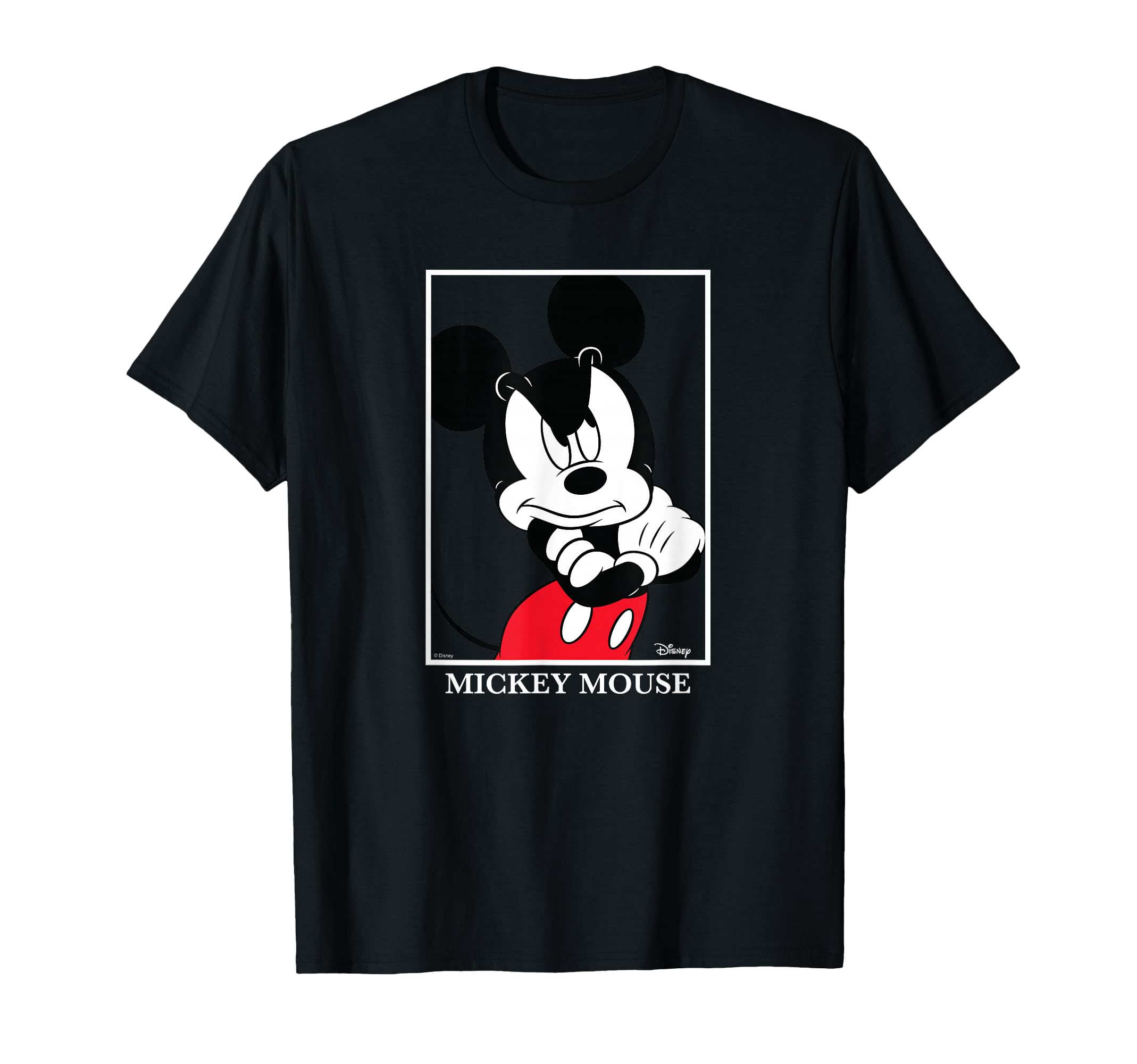 Mickey Mouse Angry Face T-Shirt - Fun Novelty Design Men Women - T-Shirt, Sweatshirt, Hoodie