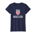 United States Soccer Icon Navy Usmnt T-Shirt - Novelty Apparel for Adults - T-Shirt, Sweatshirt, Hoodie