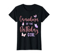 Grandma Birthday Butterfly Party T-Shirt - Novelty Apparel Men Women - T-Shirt, Sweatshirt, Hoodie