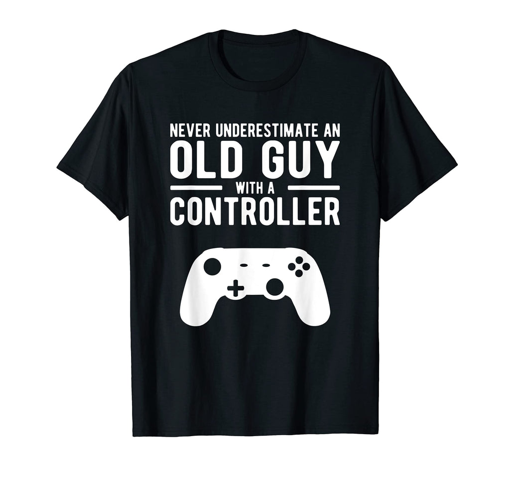 Mens Never Underestimate Old Guy T-Shirt - Aesthetic Graphic Unisex - T-Shirt, Sweatshirt, Hoodie