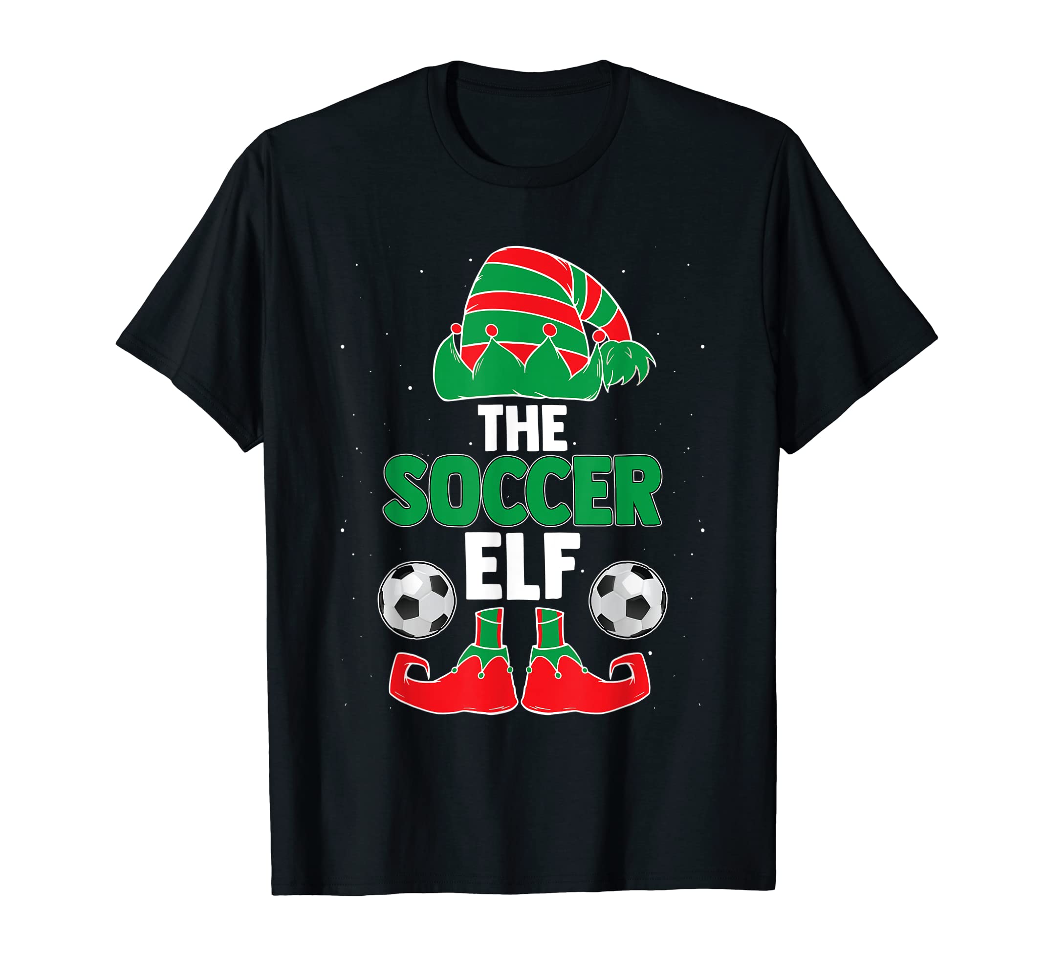 Soccer Elf Squad Soccer Team Player T-Shirt - Novelty Apparel Unisex - T-Shirt, Sweatshirt, Hoodie