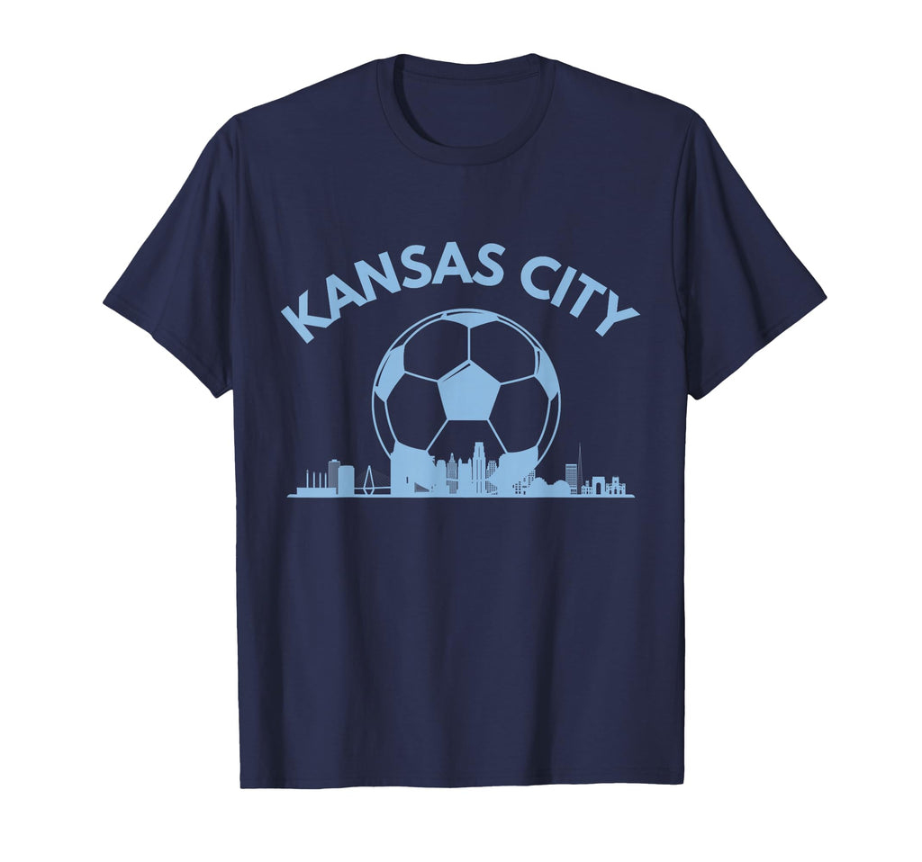 Kansas City Soccer Skyline T-Shirt - Streetwear Style Unisex - T-Shirt, Sweatshirt, Hoodie