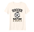 Womens Womens Soccer Leopard Mom Soccer T-Shirt - Trendy Graphic Men Women - T-Shirt, Sweatshirt, Hoodie