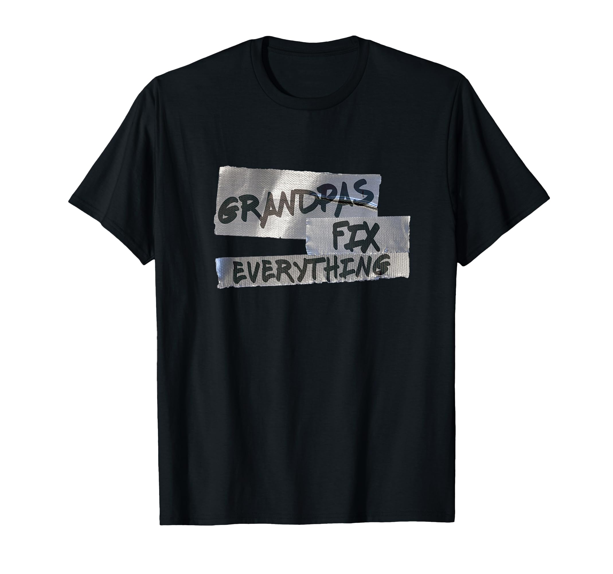 Funny Grandpa Duct Tape Fix Everything T-Shirt - Graphic Print for Adults - T-Shirt, Sweatshirt, Hoodie