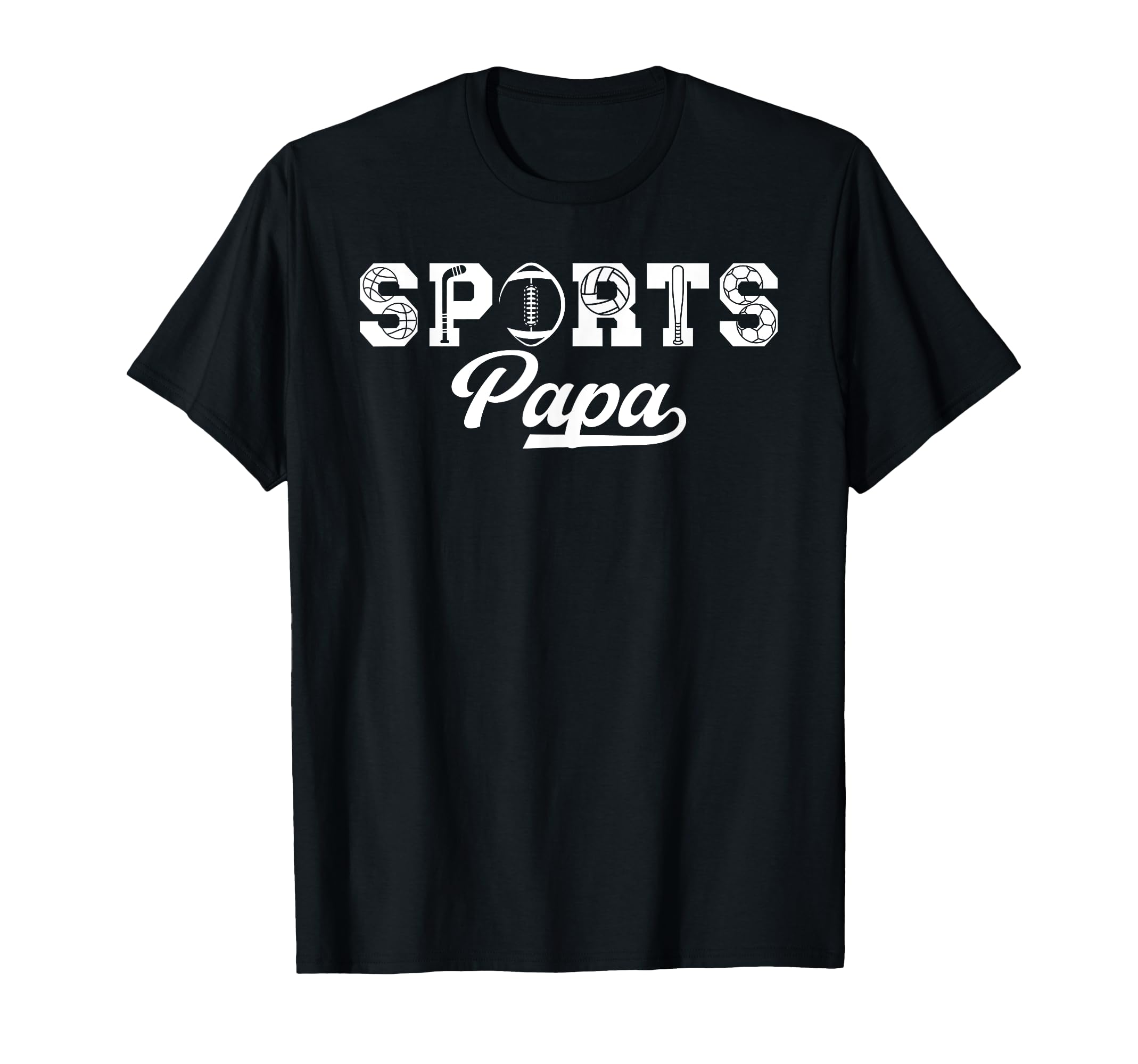 Sports Papa Sport Papa Sports Papa T-Shirt - Aesthetic Graphic for Adults - T-Shirt, Sweatshirt, Hoodie