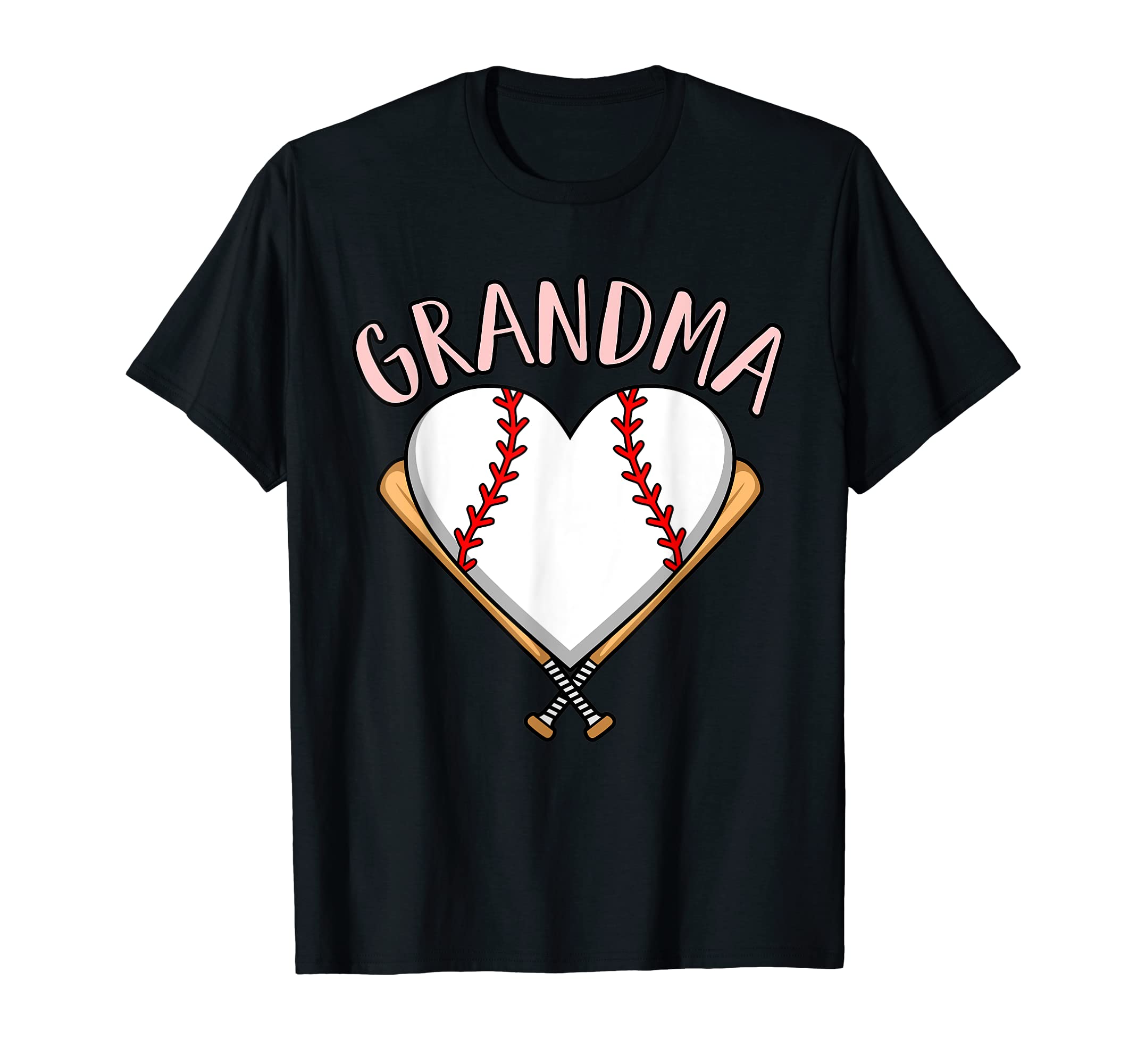 Baseball Grandma Sports Player Lover T-Shirt - Custom Art Print Unisex - T-Shirt, Sweatshirt, Hoodie