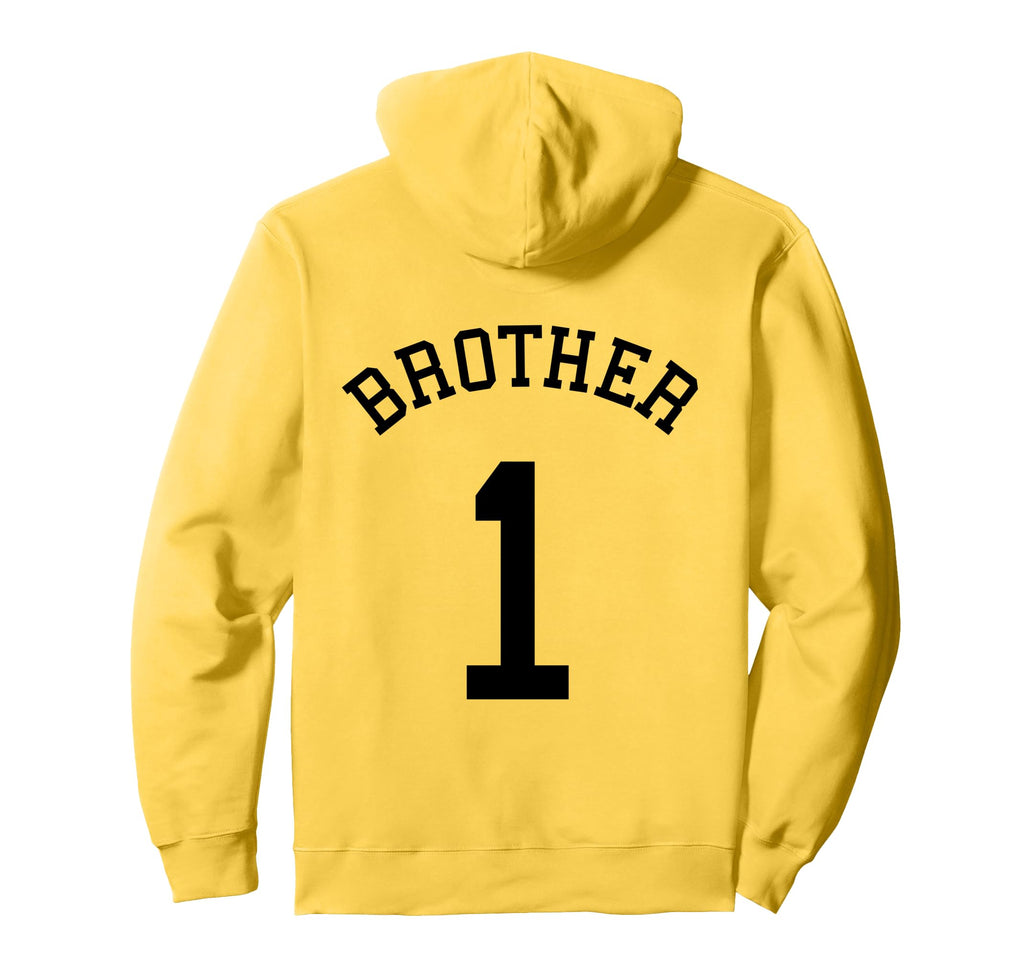 Brother Team No 1 Soccer Handball Hoodie - Streetwear Style for Adults - T-Shirt, Sweatshirt, Hoodie