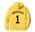 Brother Team No 1 Soccer Handball Hoodie - Streetwear Style for Adults - T-Shirt, Sweatshirt, Hoodie