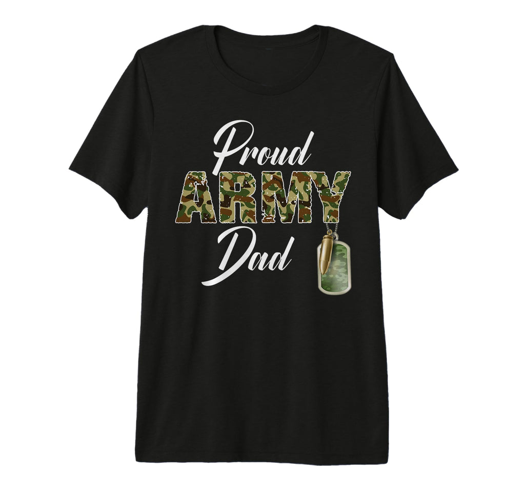 Proud Army Dad Camouflage Soldier T-Shirt - Trendy Graphic Men Women - T-Shirt, Sweatshirt, Hoodie