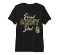 Proud Army Dad Camouflage Soldier T-Shirt - Trendy Graphic Men Women - T-Shirt, Sweatshirt, Hoodie