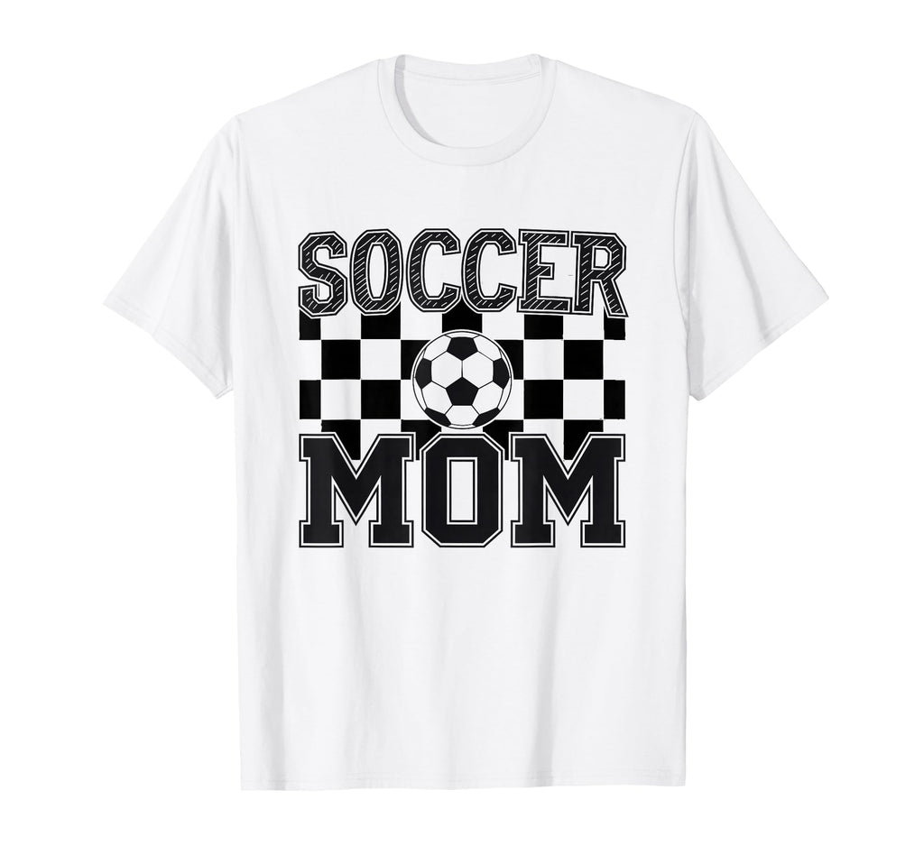 Groovy Soccer Mom Mother Soccer Mom T-Shirt - Custom Art Print Men Women - T-Shirt, Sweatshirt, Hoodie