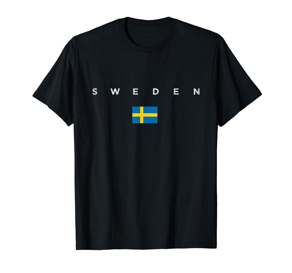 Sweden Flag Pride Football Soccer T-Shirt - Unique Graphic for Adults - T-Shirt, Sweatshirt, Hoodie