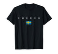 Sweden Flag Pride Football Soccer T-Shirt - Unique Graphic for Adults - T-Shirt, Sweatshirt, Hoodie