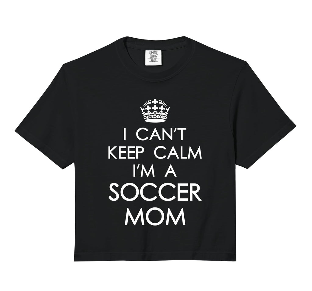 I Cant Keep Calm Im Soccer Mom Funny Soccer Hoodie - Trendy Graphic Unisex - T-Shirt, Sweatshirt, Hoodie