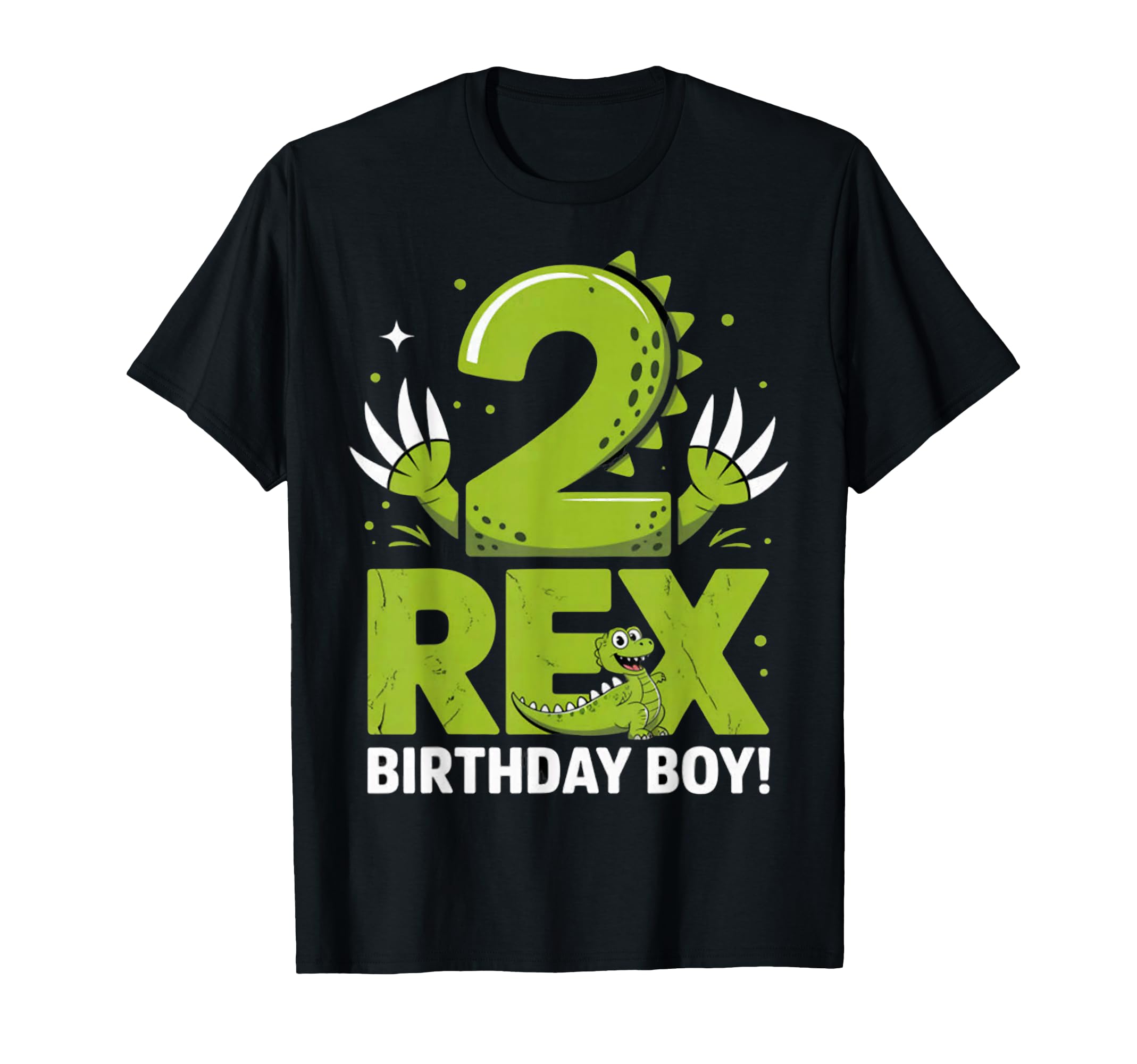 Dad Two Rex Birthday Dinosaur T-Shirt - Aesthetic Graphic for Adults - T-Shirt, Sweatshirt, Hoodie